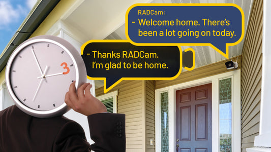A Day in the Life of RADCam™: How It Protects Your Home 24/7