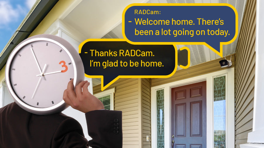 A Day in the Life of RADCam™: How It Protects Your Home 24/7