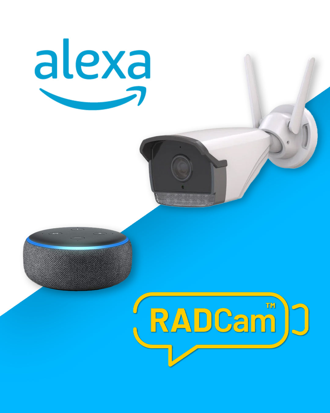 RADCam works with Amazon Alexa